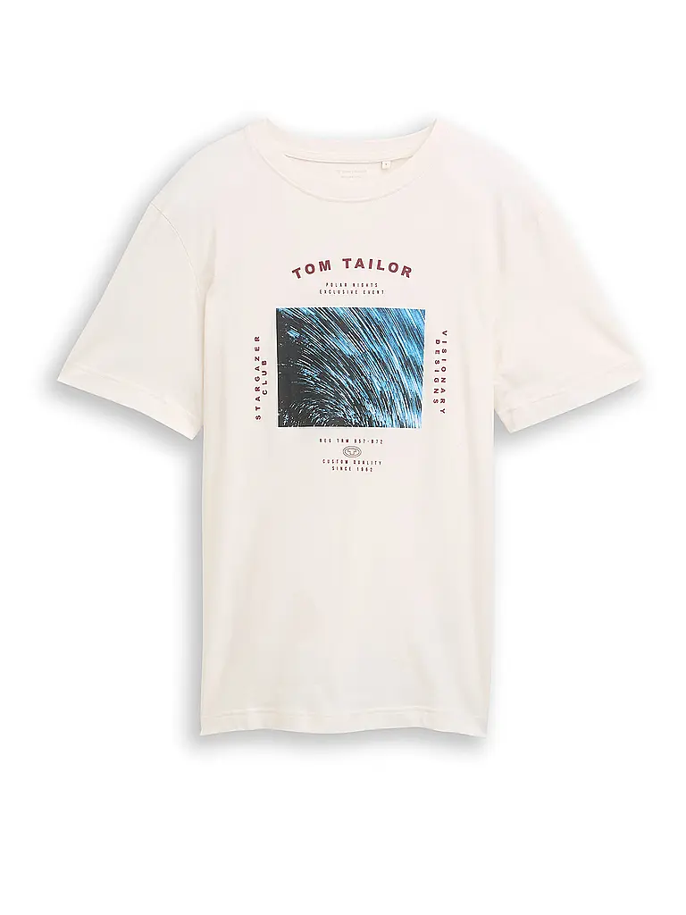 TOM TAILOR | T-Shirt | Bianco