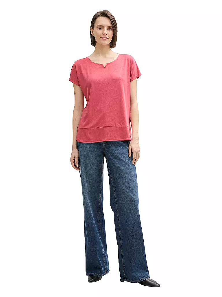 TOM TAILOR | T-Shirt | Rosso