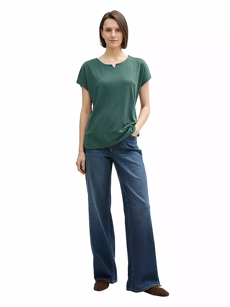 TOM TAILOR | T-shirt | Verde scuro