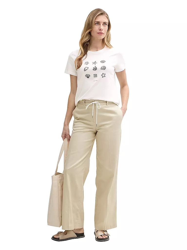 TOM TAILOR | T-Shirt | Bianco