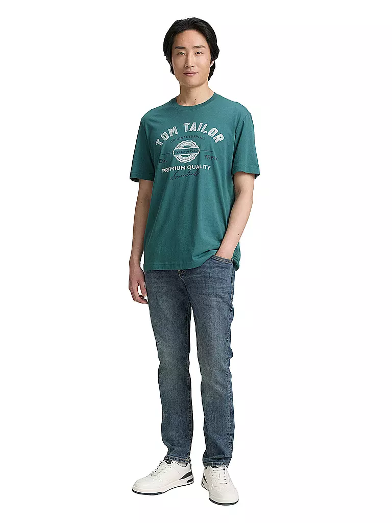TOM TAILOR | T-Shirt | Verde