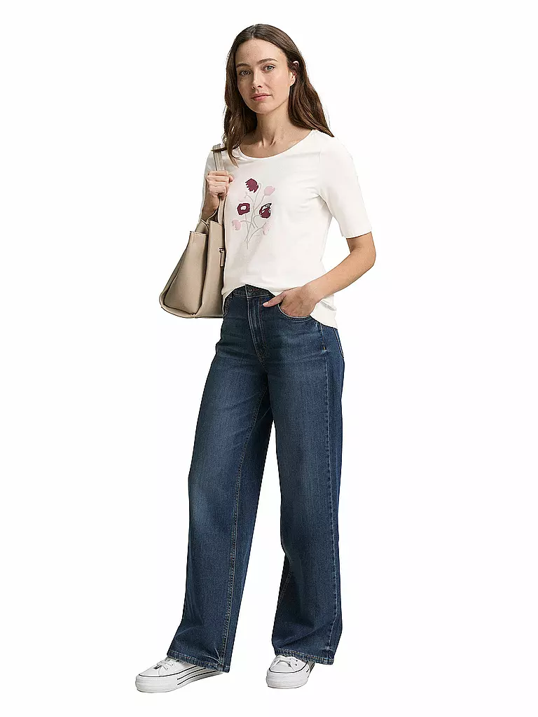 TOM TAILOR | T-shirt | Crema
