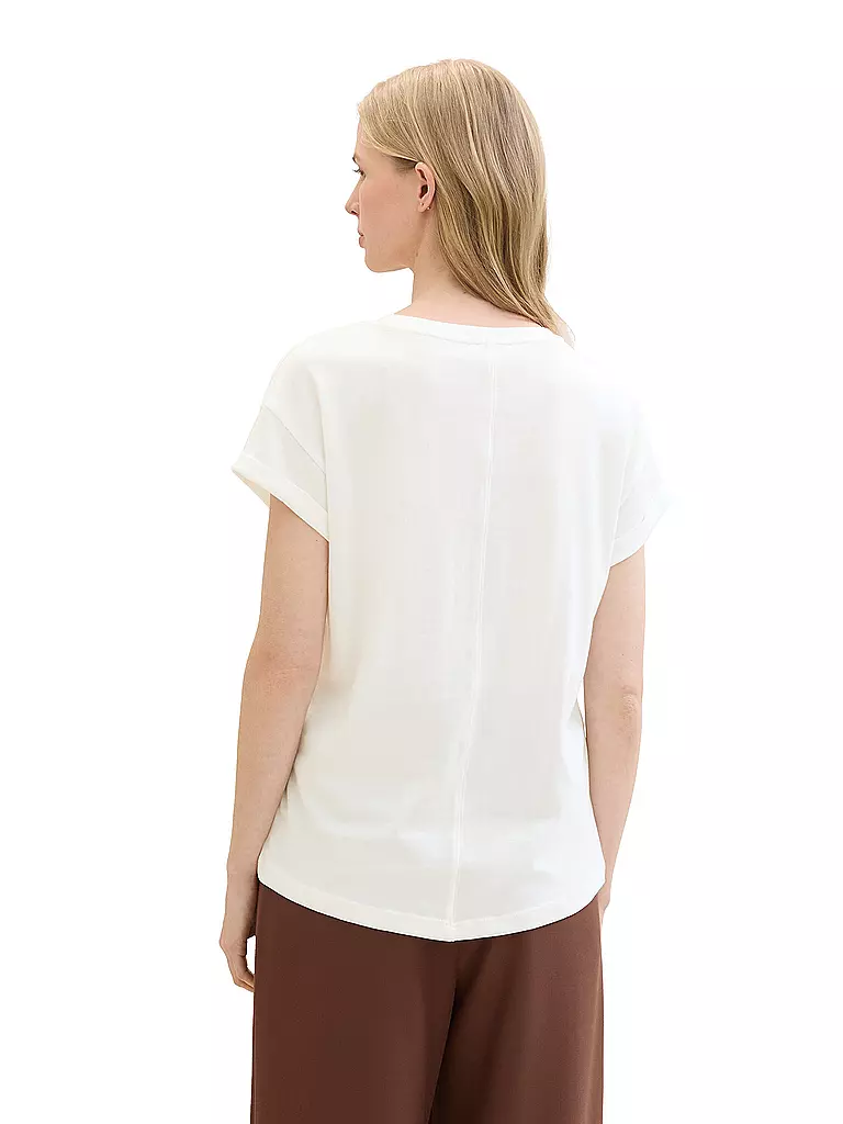 TOM TAILOR | T-Shirt | Bianco