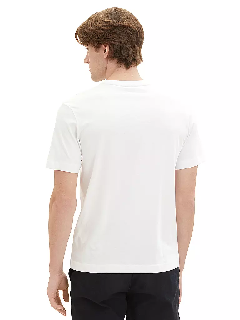 TOM TAILOR | T-Shirt | Bianco
