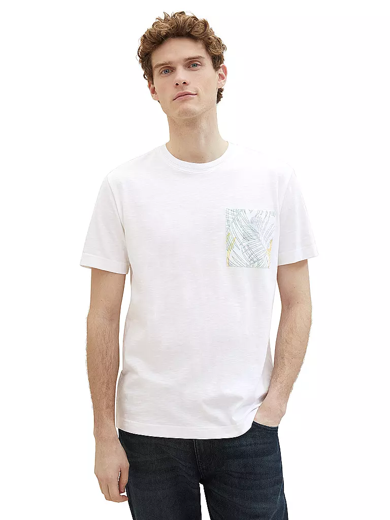 TOM TAILOR | T-Shirt | Bianco