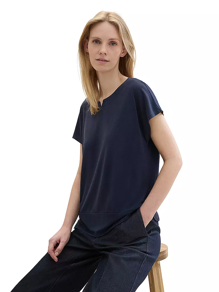 TOM TAILOR | T-Shirt | Blu scuro