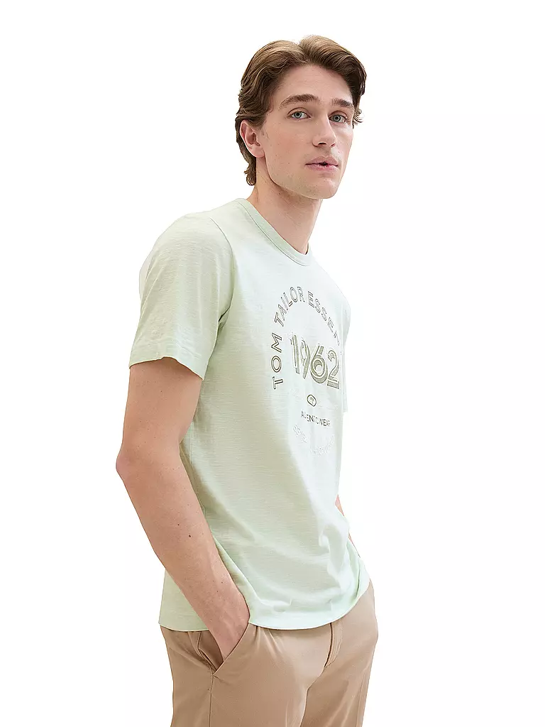 TOM TAILOR | T-Shirt | Verde chiaro