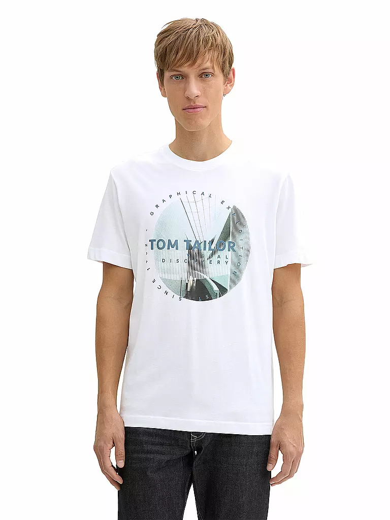 TOM TAILOR | T-shirt | Bianco