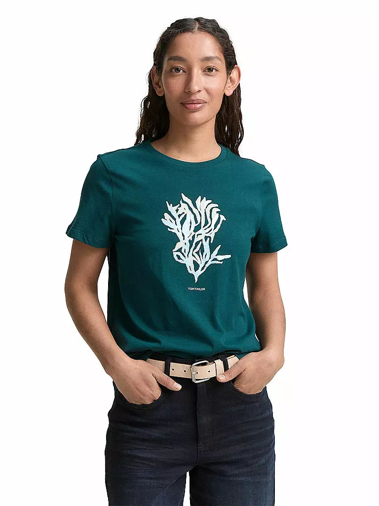 TOM TAILOR | T-shirt | Petrolio