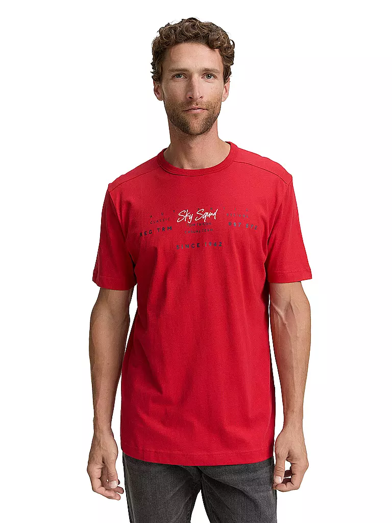 TOM TAILOR | T-shirt | Rosso