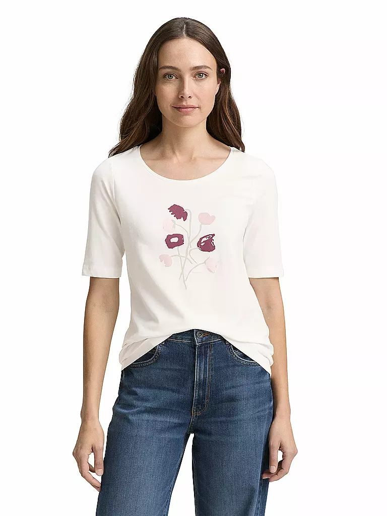 TOM TAILOR | T-shirt | Crema