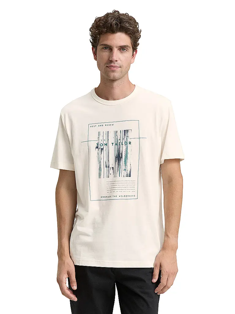 TOM TAILOR | T-Shirt | Bianco