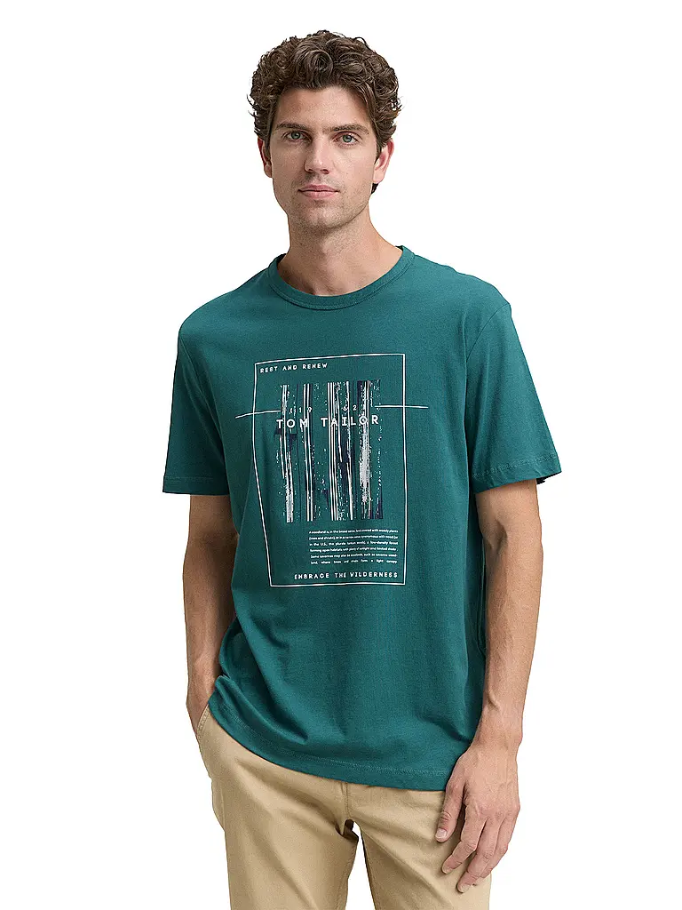 TOM TAILOR | T-shirt | Petrolio