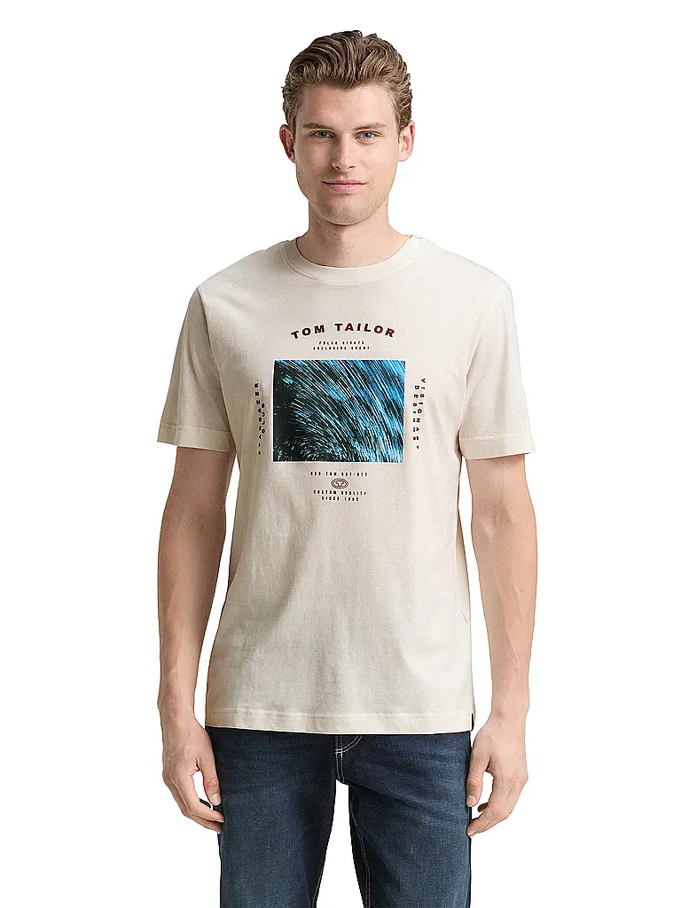 TOM TAILOR | T-Shirt | Bianco