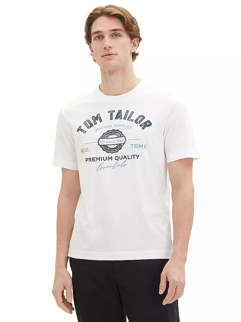 TOM TAILOR | T-Shirt | Bianco