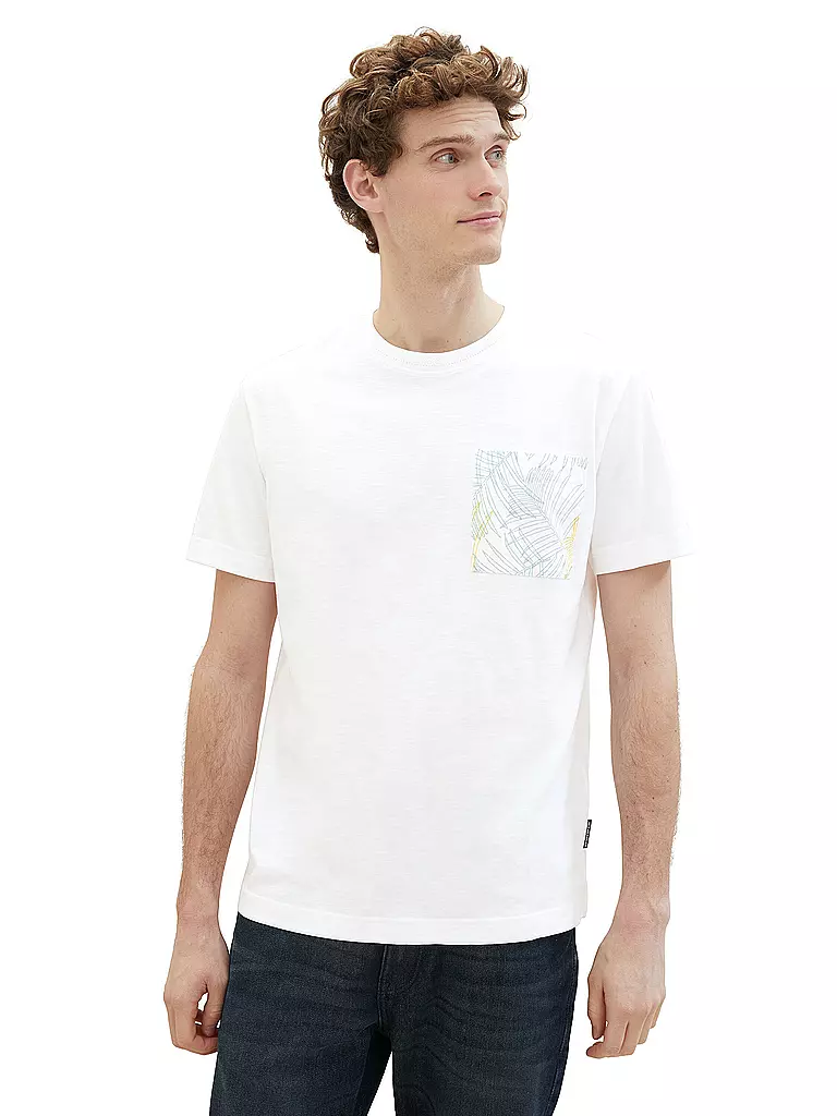 TOM TAILOR | T-Shirt | Bianco