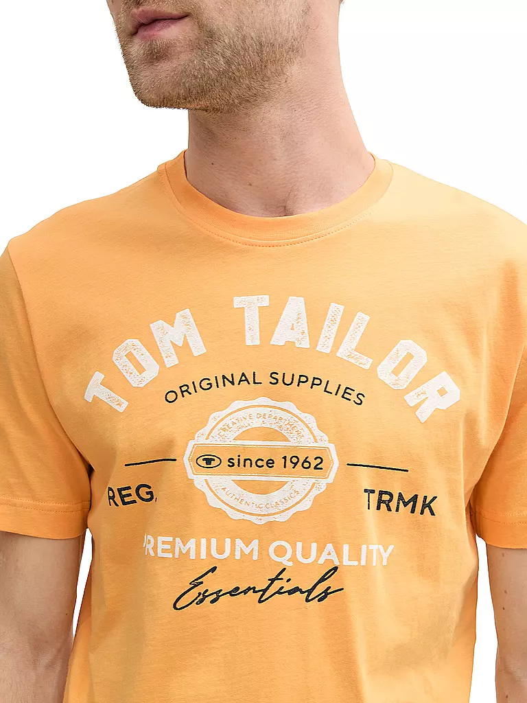 TOM TAILOR | T-shirt | Arancione