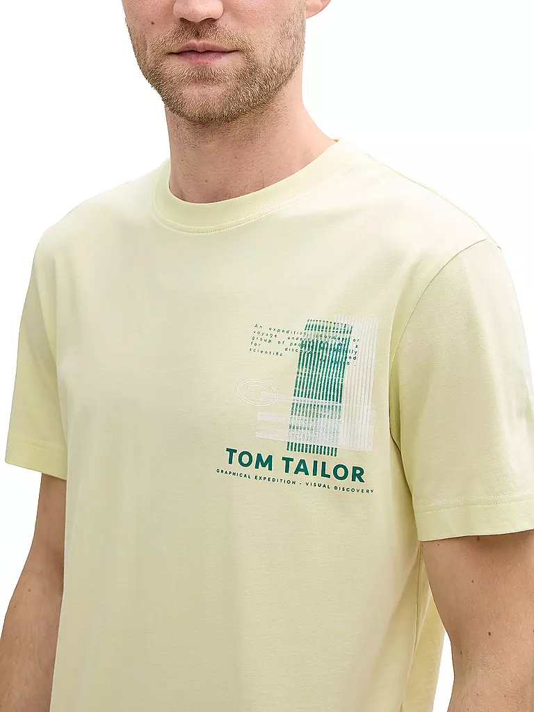 TOM TAILOR | T-shirt | Verde chiaro