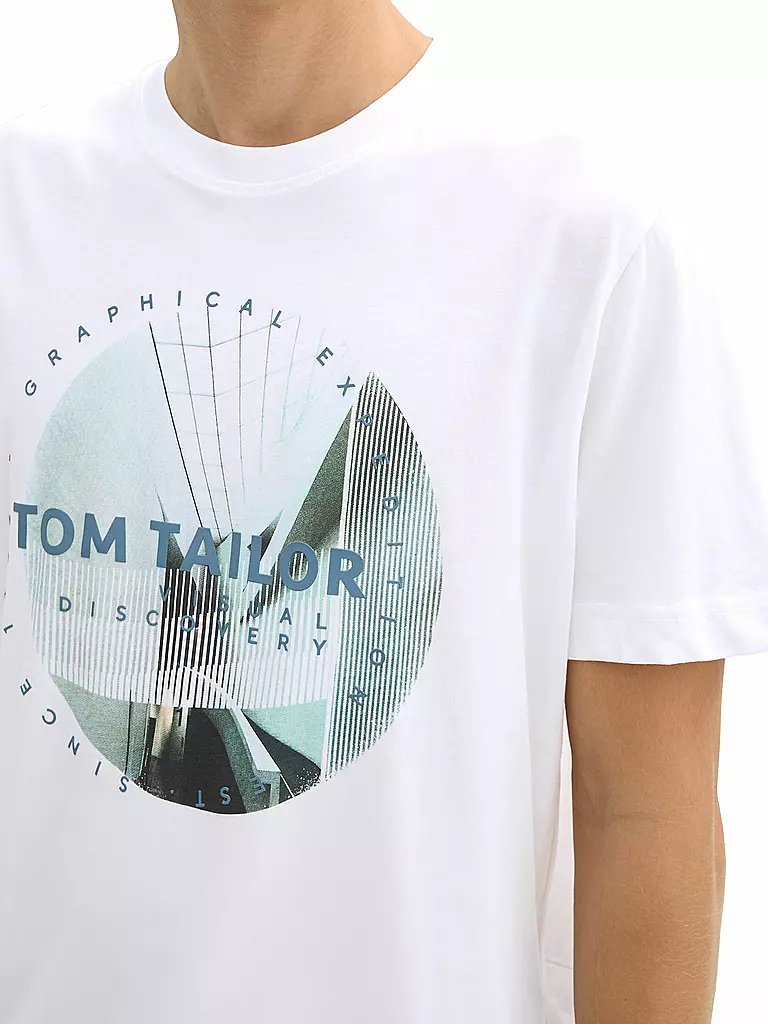 TOM TAILOR | T-shirt | Bianco
