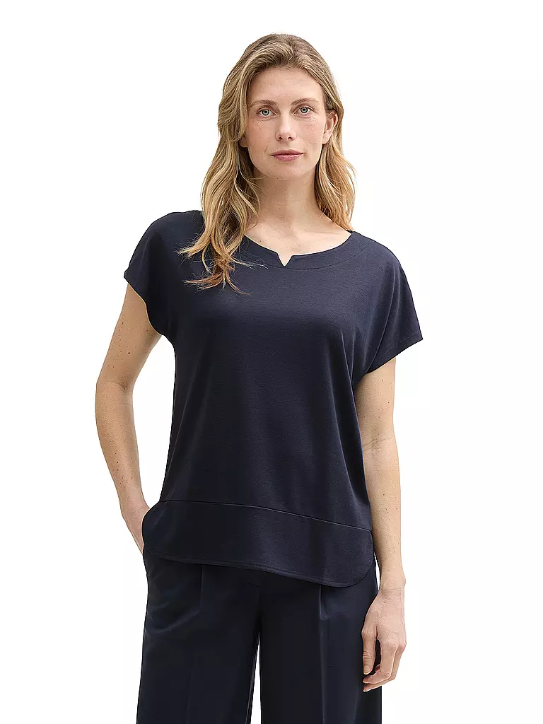 TOM TAILOR | T-Shirt | Blu scuro