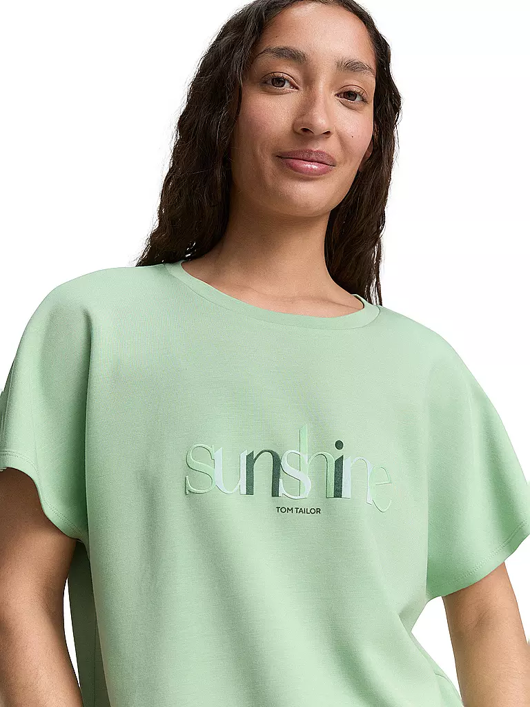 TOM TAILOR | T-shirt | Verde chiaro