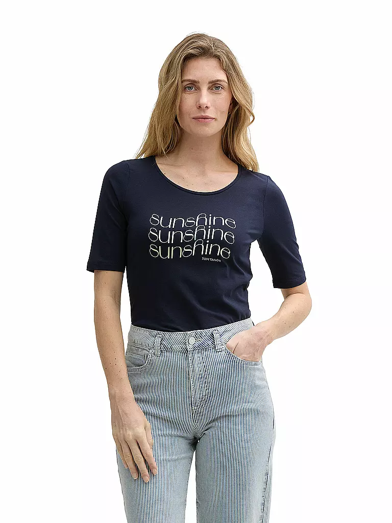 TOM TAILOR | T-shirt | Blu scuro