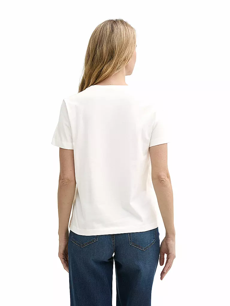 TOM TAILOR | T-Shirt | Bianco