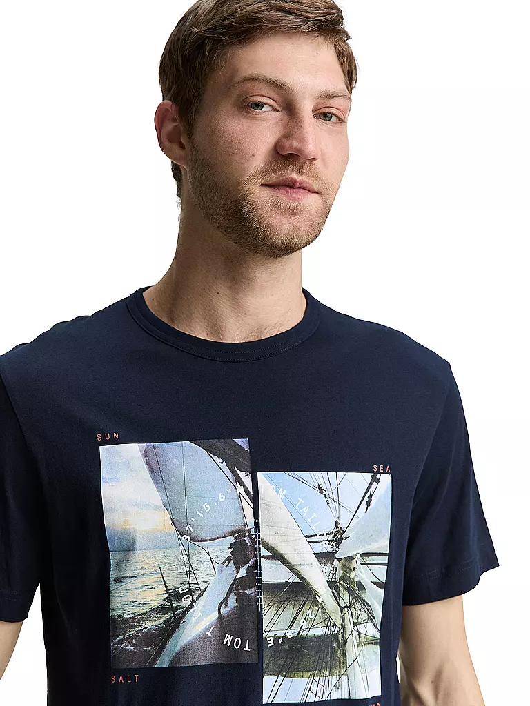 TOM TAILOR | T-shirt | Blu scuro