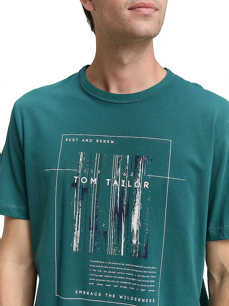 TOM TAILOR | T-shirt | Petrolio