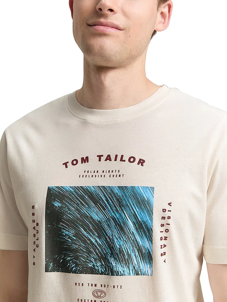 TOM TAILOR | T-Shirt | Bianco