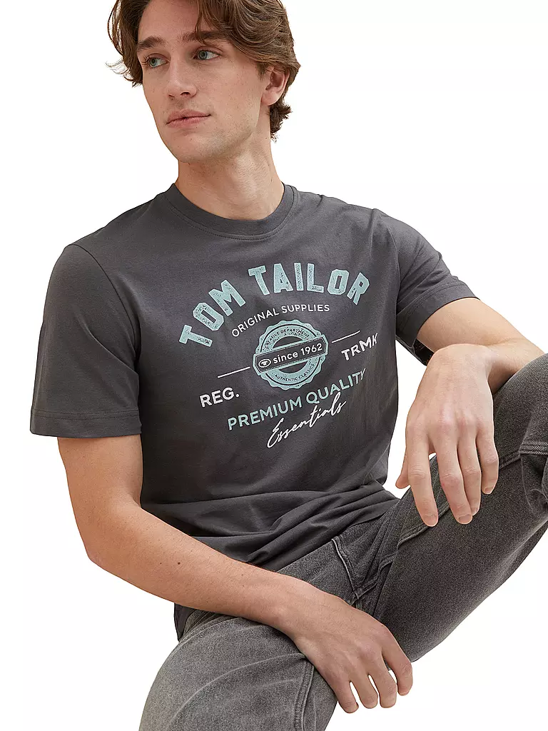 TOM TAILOR | T-shirt | Grigio