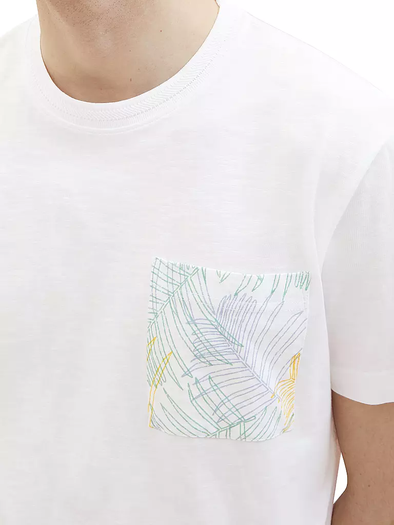 TOM TAILOR | T-Shirt | Bianco