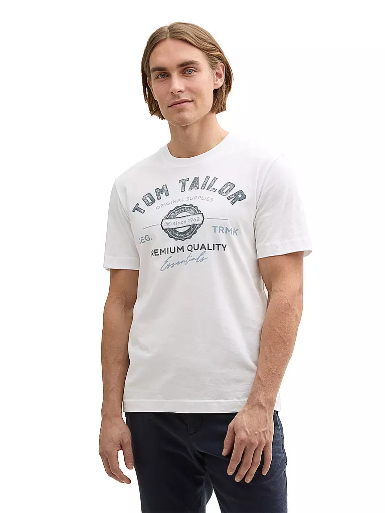 TOM TAILOR | T-Shirt | Bianco