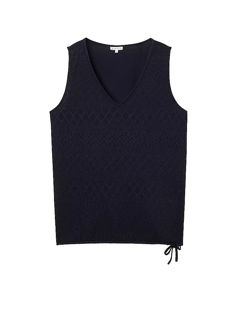 TOM TAILOR | Top  | Blu scuro