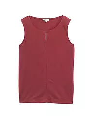 TOM TAILOR | Top | Rosso scuro
