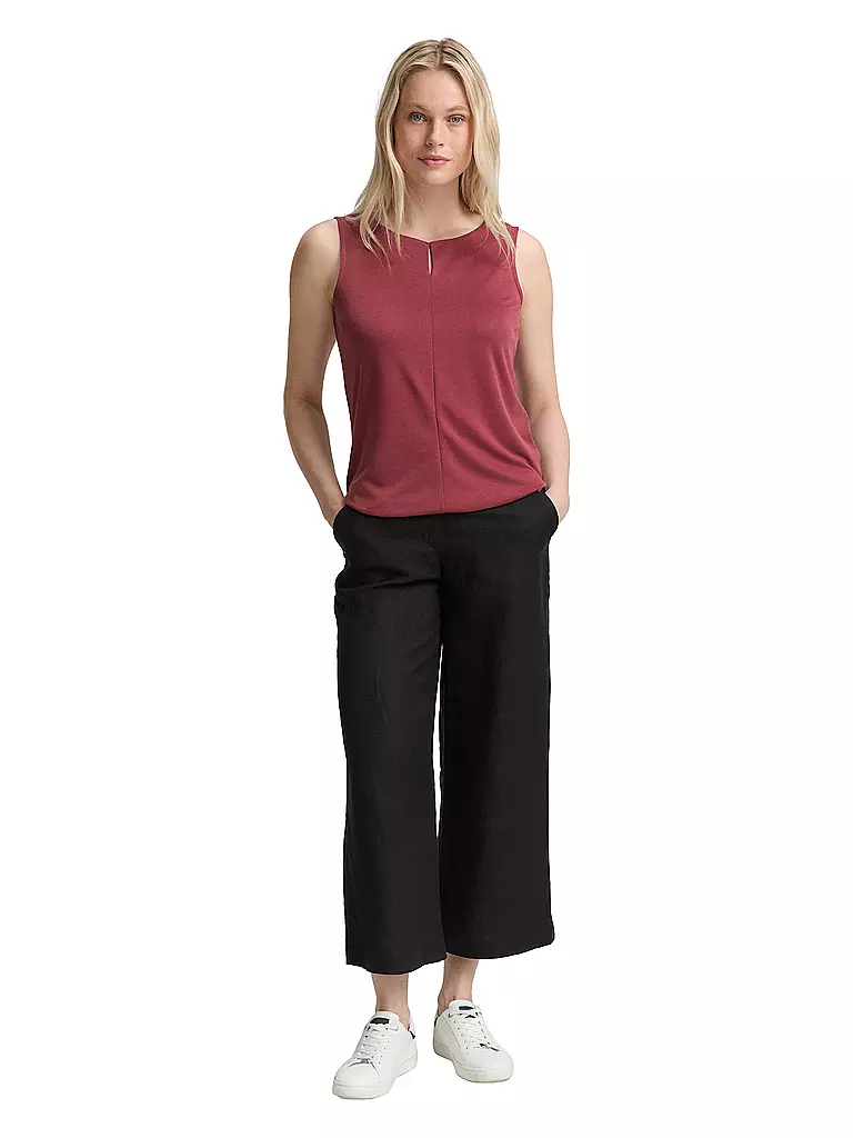 TOM TAILOR | Top | Rosso scuro