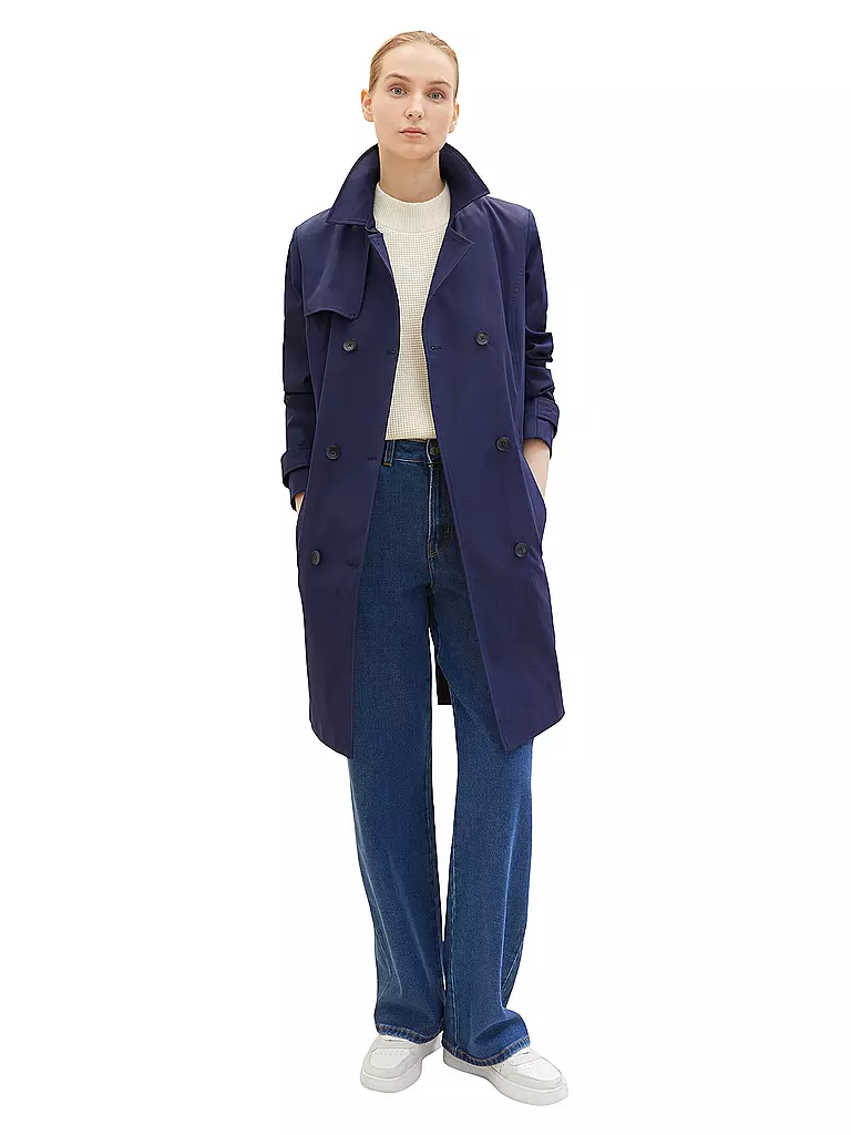 TOM TAILOR | Trenchcoat | Blu
