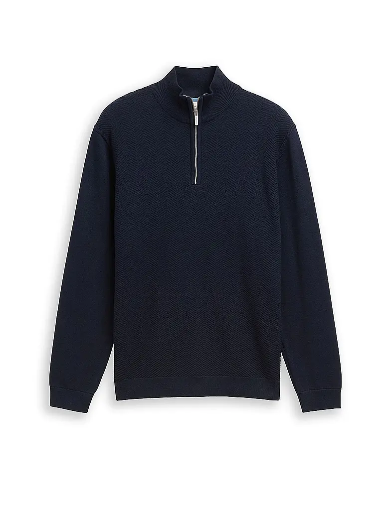 TOM TAILOR | Troyer Pullover | Blu
