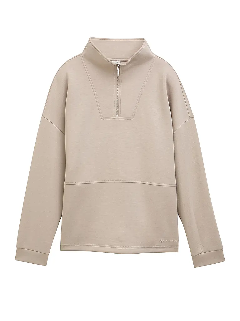 TOM TAILOR | Troyer Pullover | Crema