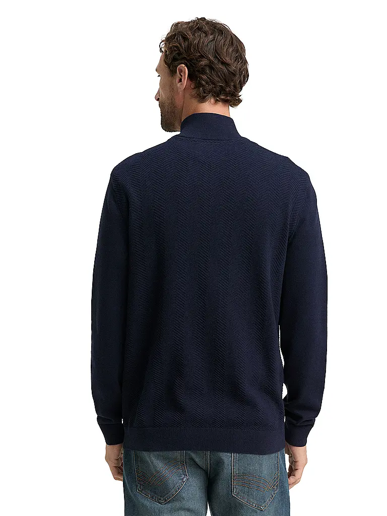 TOM TAILOR | Troyer Pullover | Blu