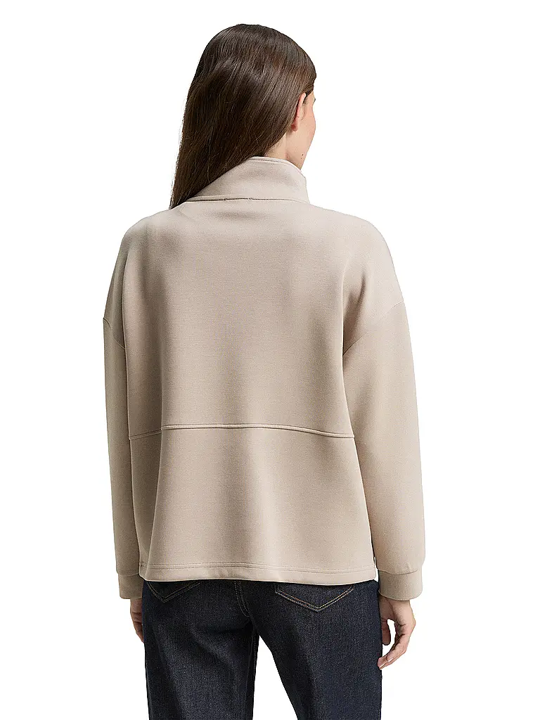 TOM TAILOR | Troyer Pullover | Crema