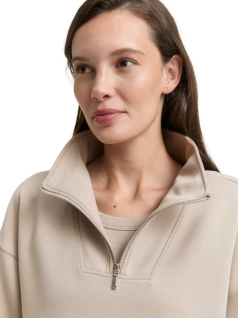 TOM TAILOR | Troyer Pullover | Crema
