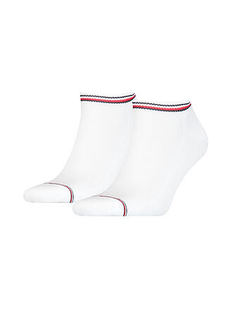 TOMMY HILFIGER | Calzini sneaker confezione da 2 bianco