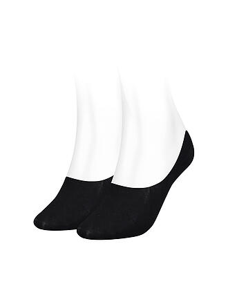 TOMMY HILFIGER | Calzini fantasmini confezione da 2 nero