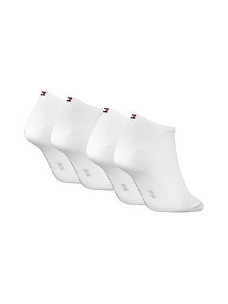 TOMMY HILFIGER | Calzini sneaker confezione da 4 bianco