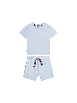 TOMMY HILFIGER | Set neonato 2 pezzi T-shirt e shorts