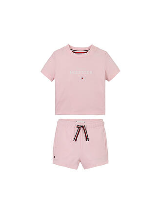 TOMMY HILFIGER | Set neonato 2 pezzi T-shirt e shorts