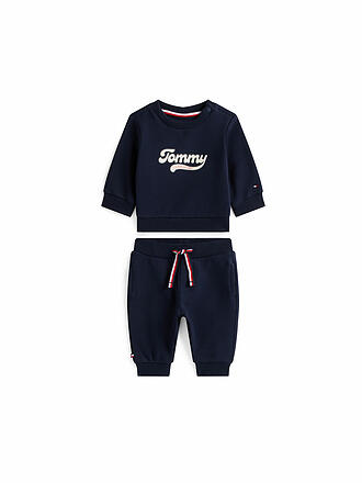 TOMMY HILFIGER | Set neonato 2 pezzi felpa e pantaloni da jogging