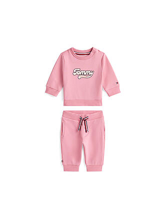 TOMMY HILFIGER | Set neonato 2 pezzi felpa e pantaloni da jogging