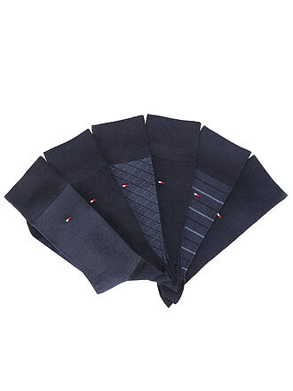 TOMMY HILFIGER | Set Regalo 6 Paia Calzini Navy